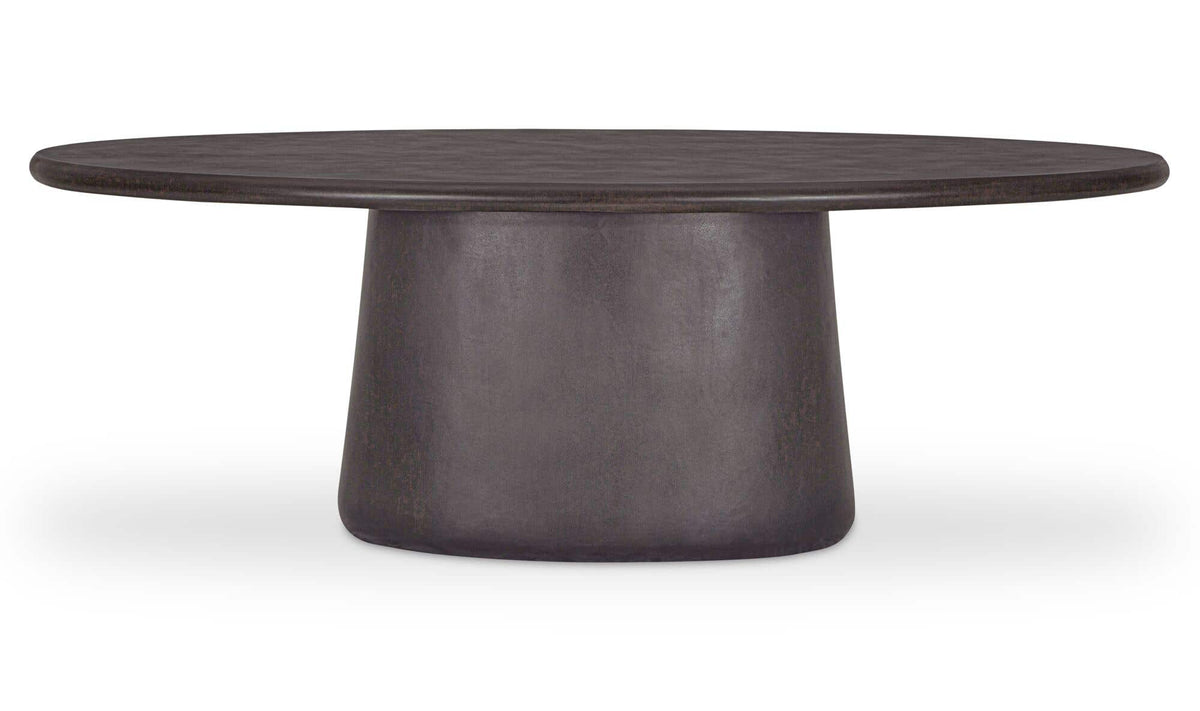 Mason Outdoor Dining Table Dark Brown by Moe's Home Collection - view 2