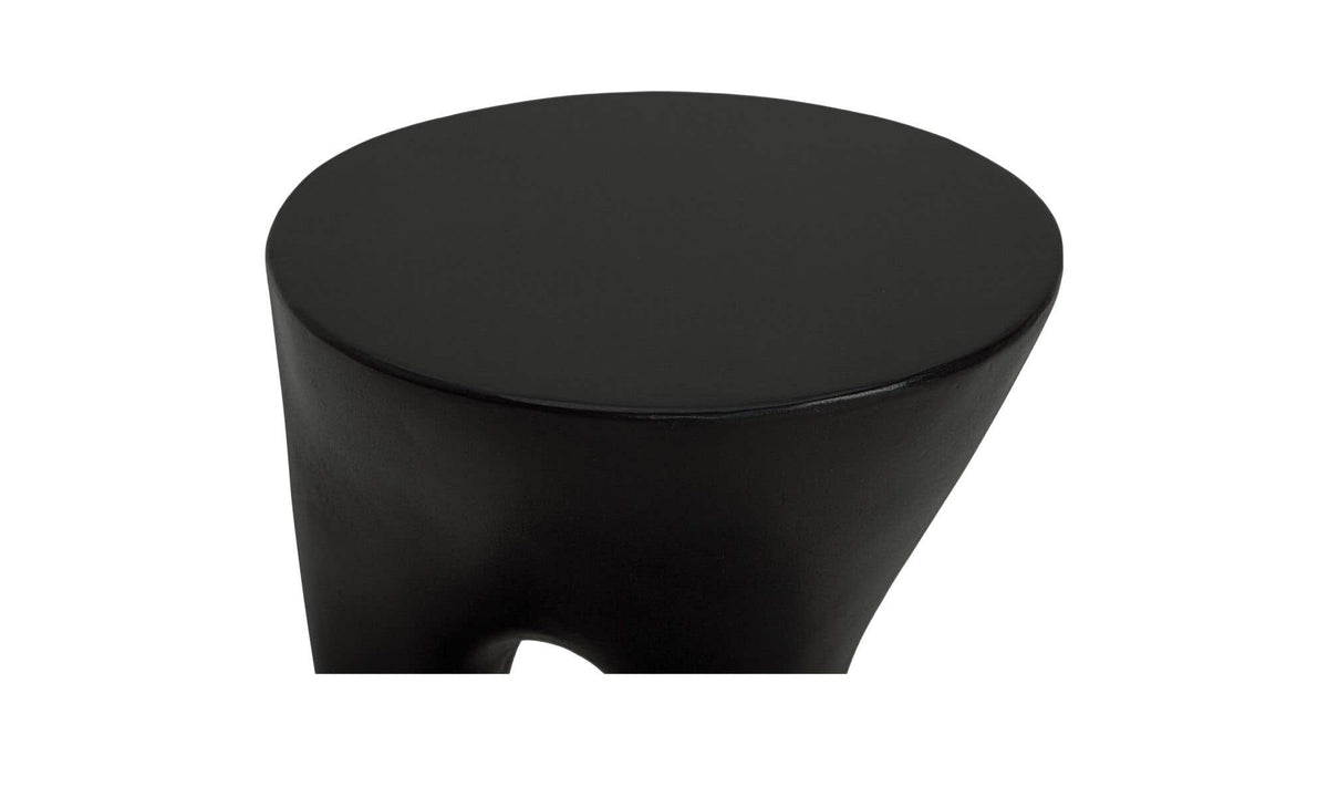 Rothko Tall Outdoor Side Table Black by Moe's Home Collection - view 12