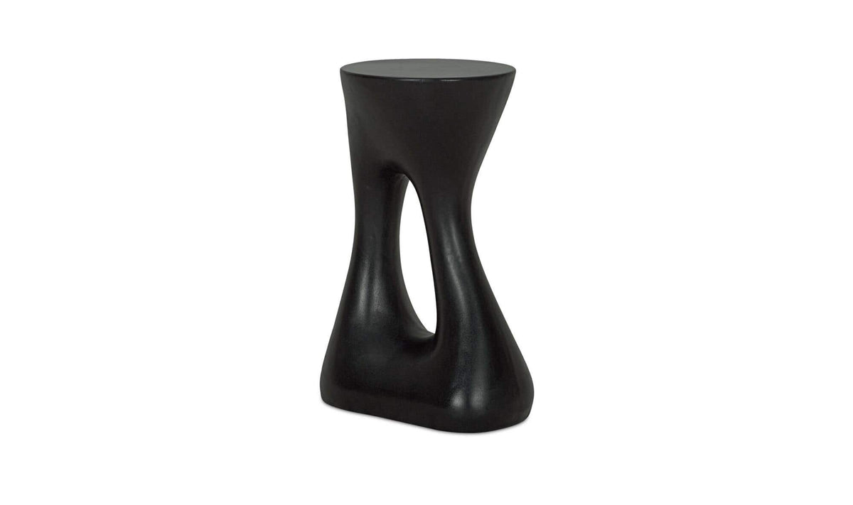 Rothko Tall Outdoor Side Table Black by Moe's Home Collection - view 5