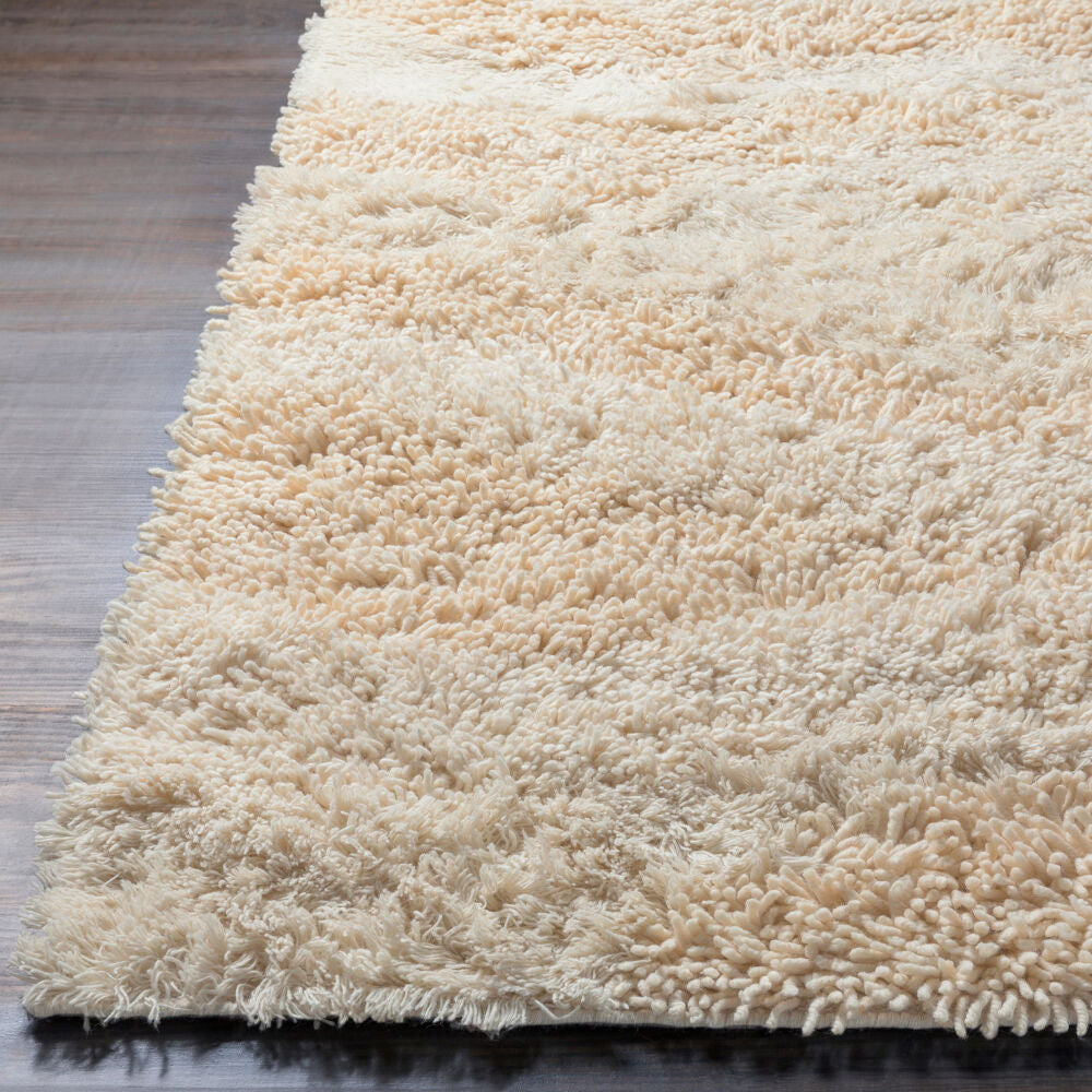 Berkley Cream Handmade Rug - front