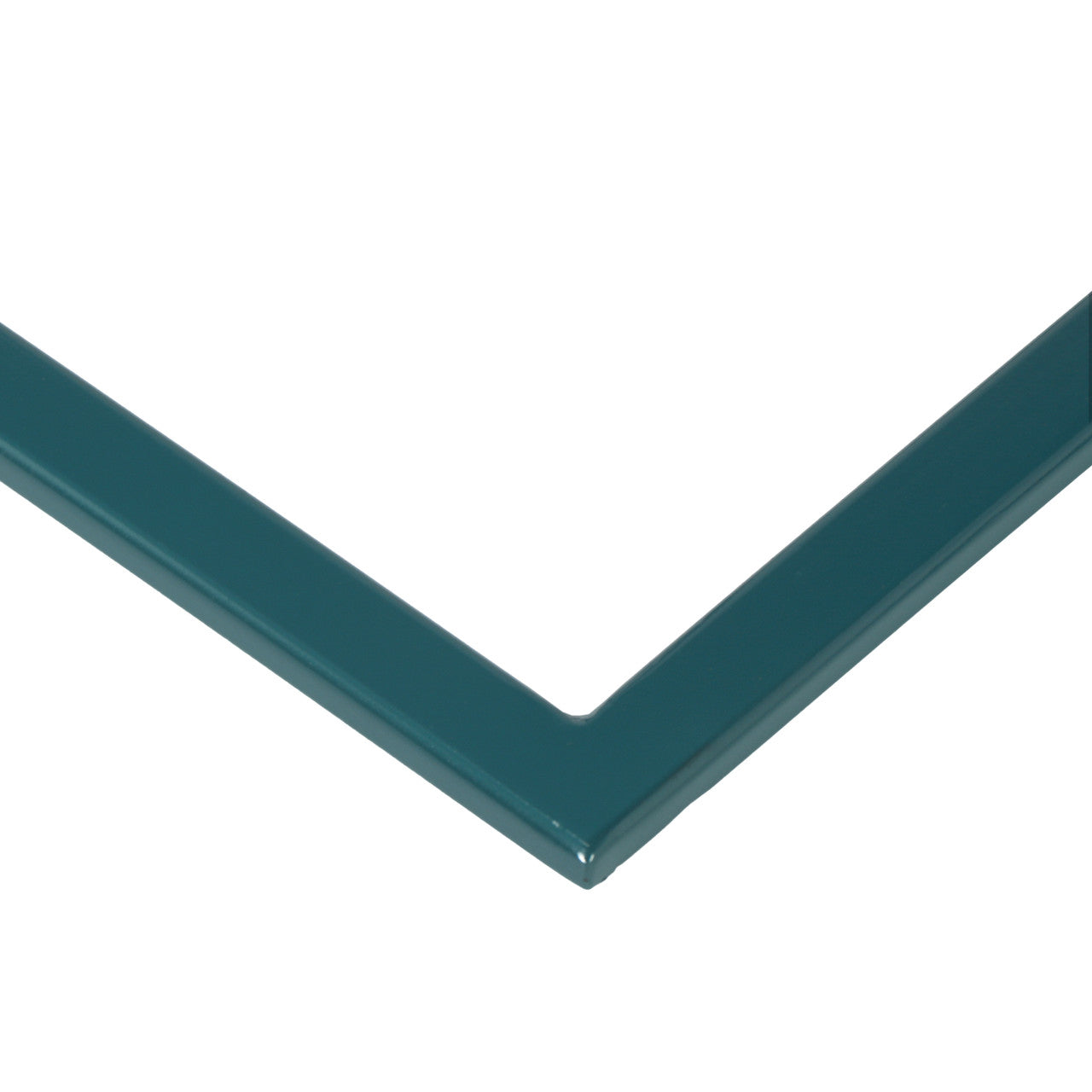 Elements - Tanu - C-Table Enamel Top End Table - Teal