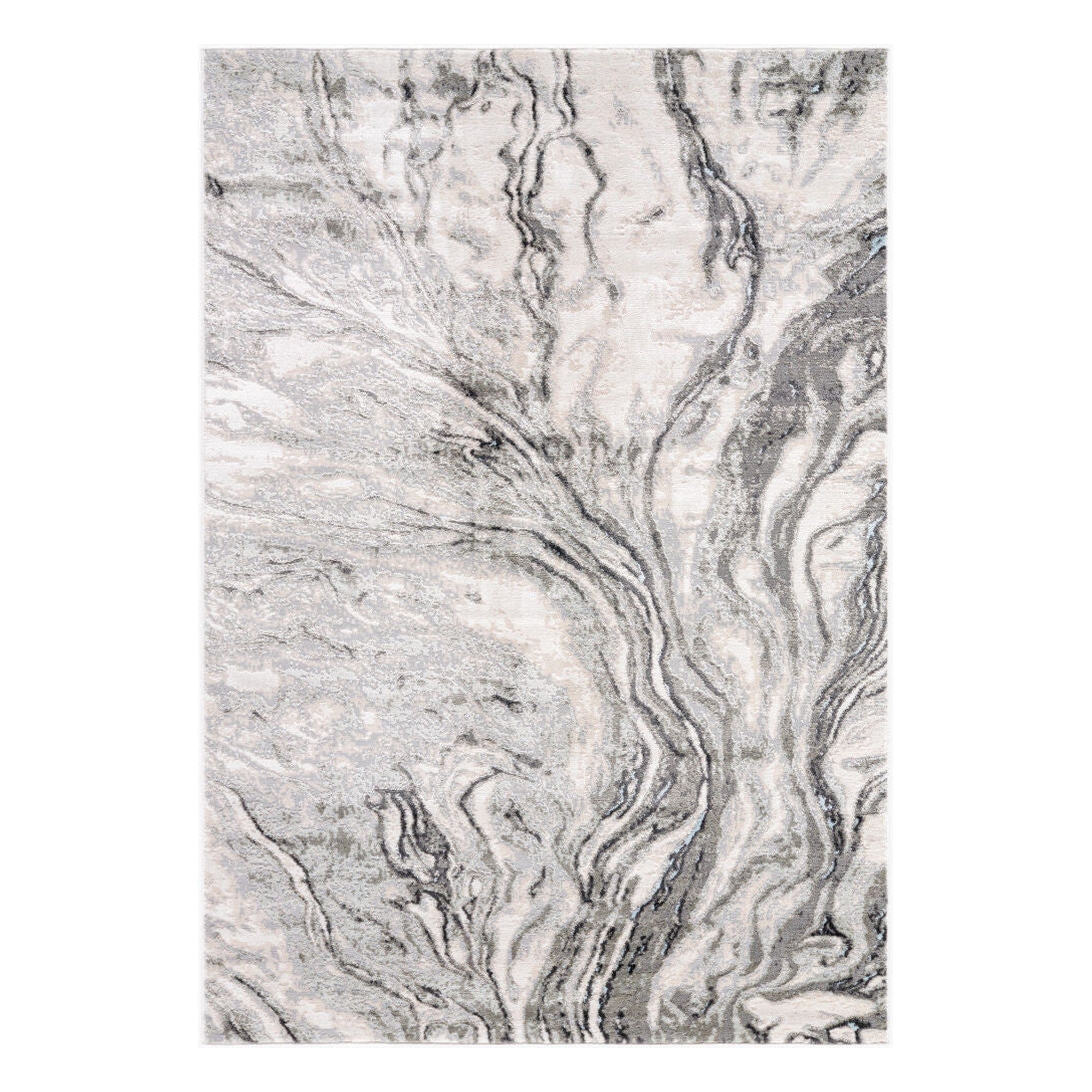 Amman Beige/Tan Machine Woven Rug BTA-2301 - 5'3" x 7'