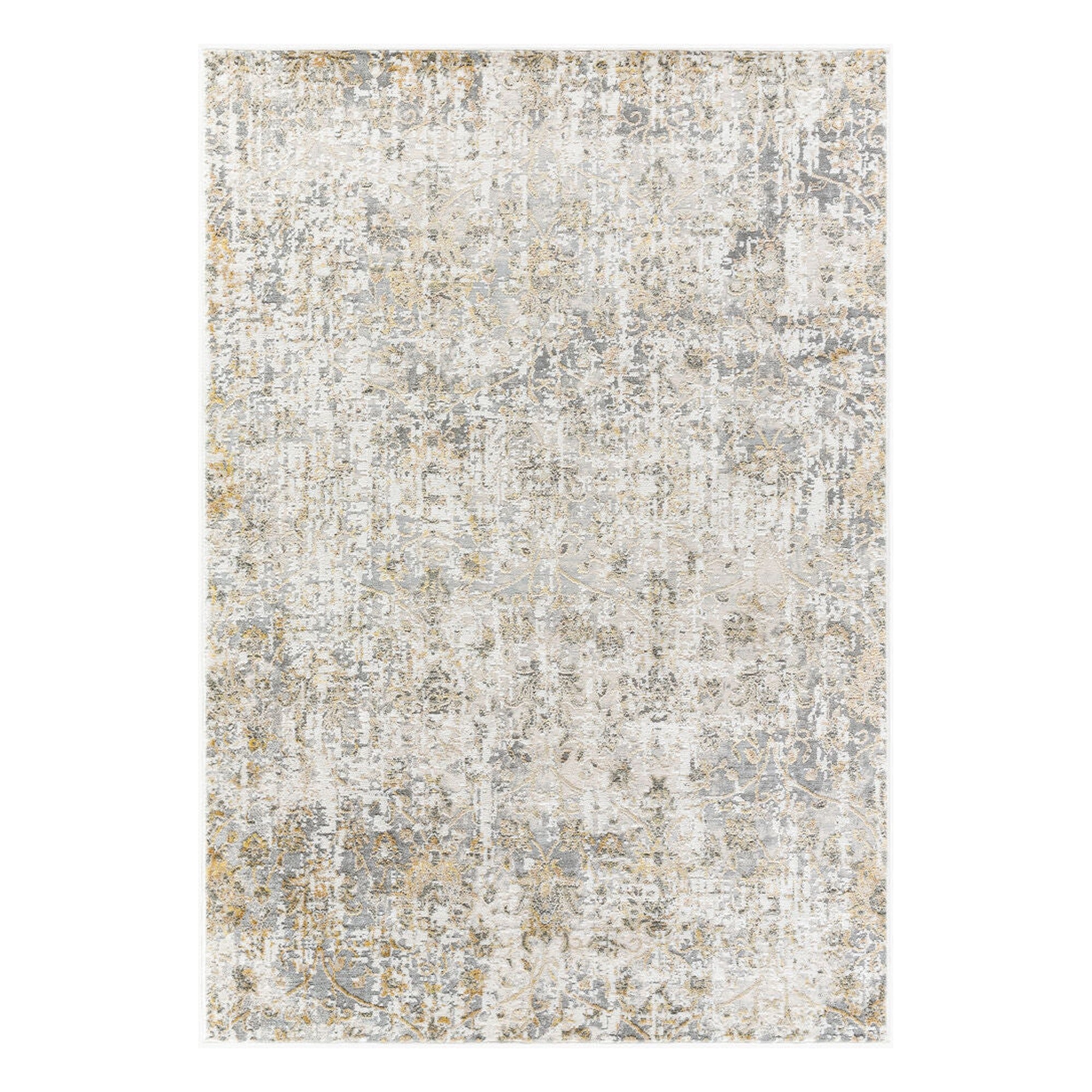 Amman Beige/Tan Machine Woven Rug BTA-2305 - 5'3" x 7'