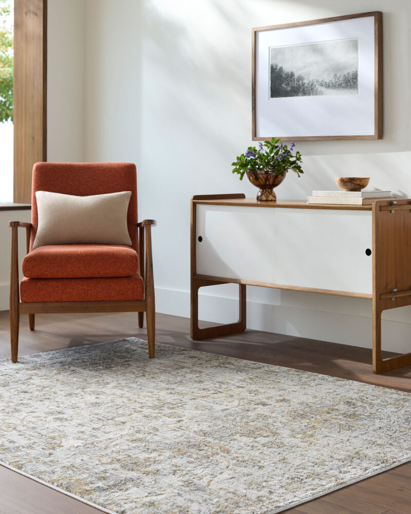 Amman Beige/Tan Machine Woven Rug BTA-2305 - roomscene