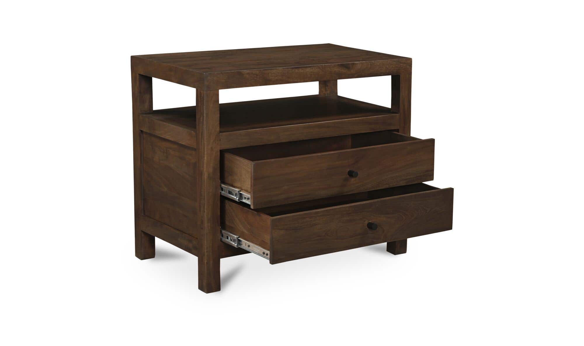 Windsor Nightstand Dark Brown by Moe's Home Collection - view 8