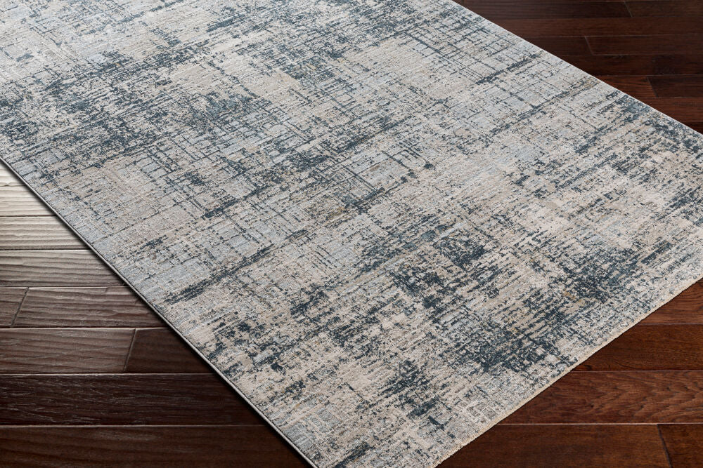 Brunswick Dusty Sage/White Machine Woven Rug BWK-2300 - corner