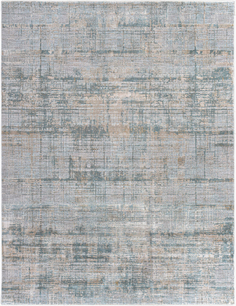 Brunswick Dusty Sage/White Machine Woven Rug BWK-2301 - 2'7" x 10'