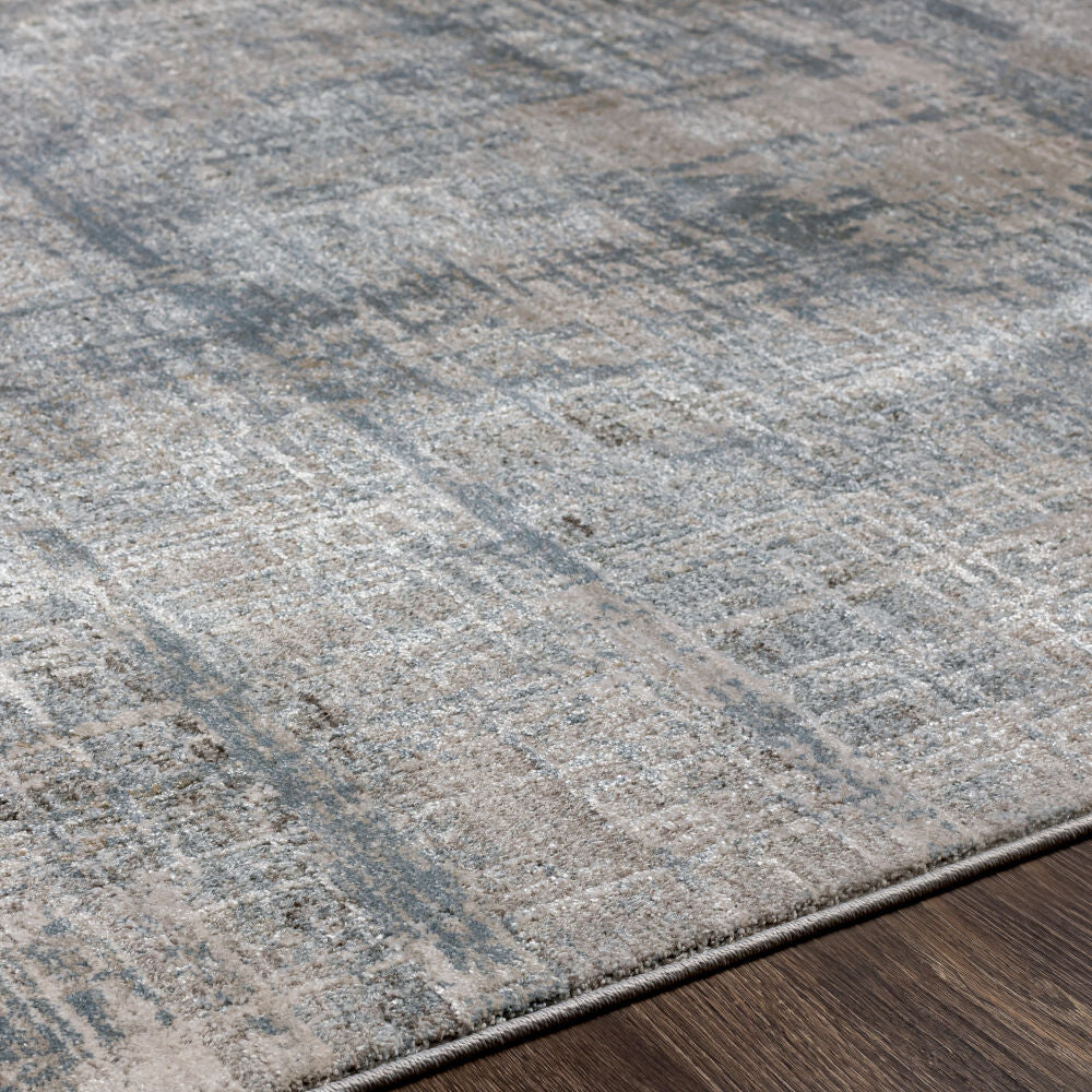 Brunswick Dusty Sage/White Machine Woven Rug BWK-2301 - texture