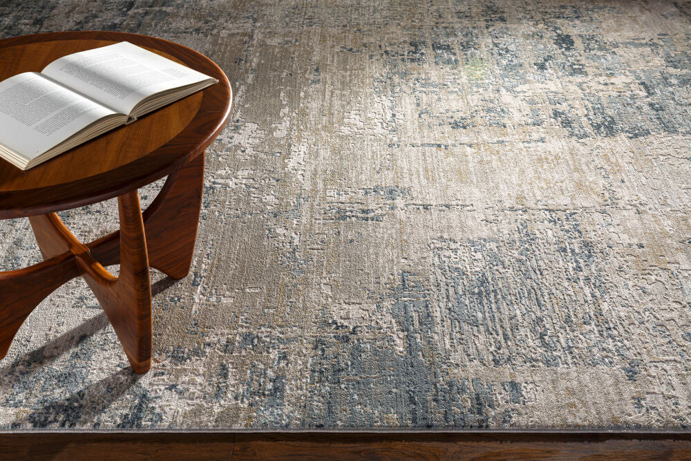Brunswick Dusty Sage/Teal Machine Woven Rug BWK-2302 - styleshot
