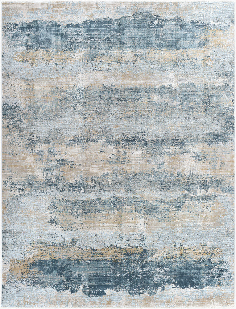Brunswick Dusty Sage/White Machine Woven Rug BWK-2304 - 2'7" x 10'