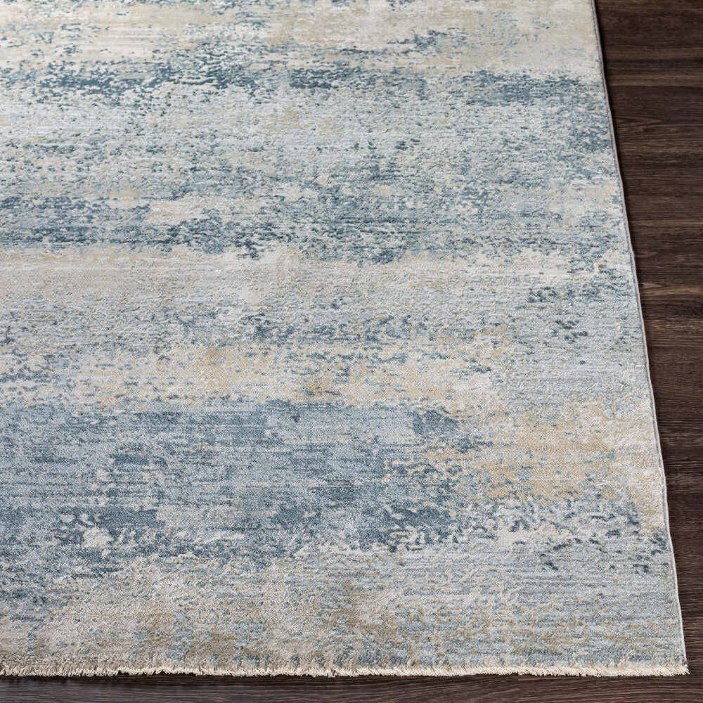Brunswick Dusty Sage/White Machine Woven Rug BWK-2304 - front