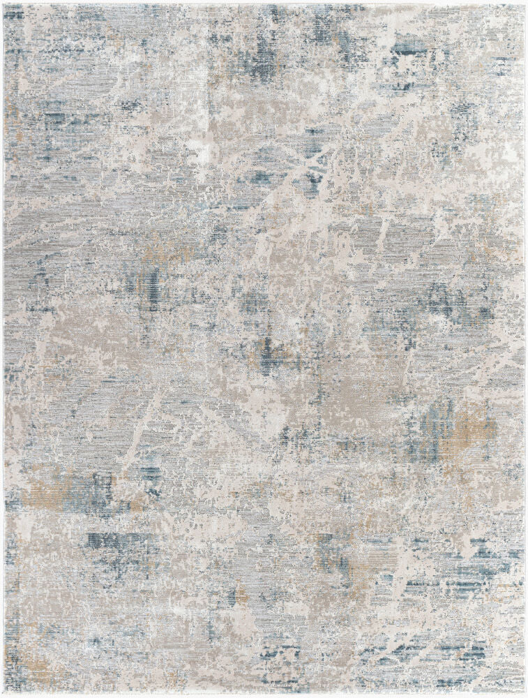 Brunswick Dusty Sage/Teal Machine Woven Rug BWK-2306 - 2'7" x 10'