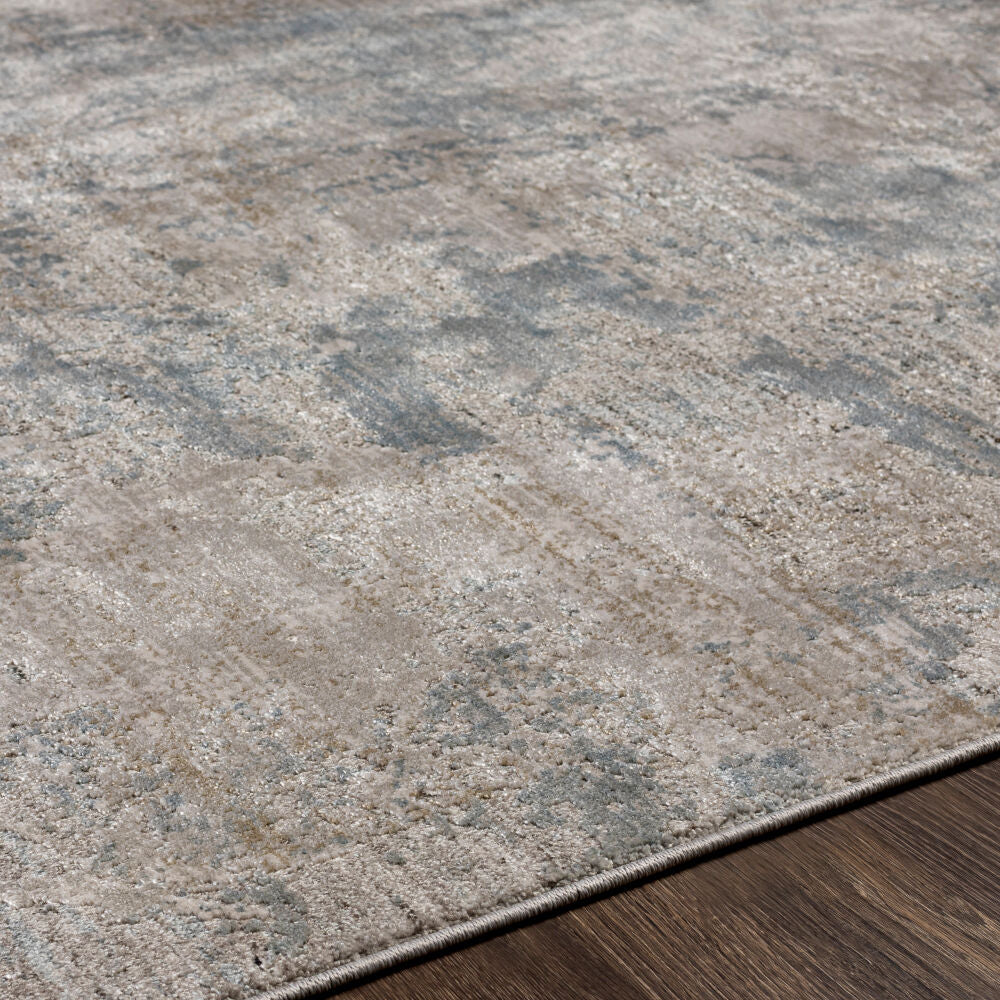 Brunswick Dusty Sage/White Machine Woven Rug BWK-2307 - texture