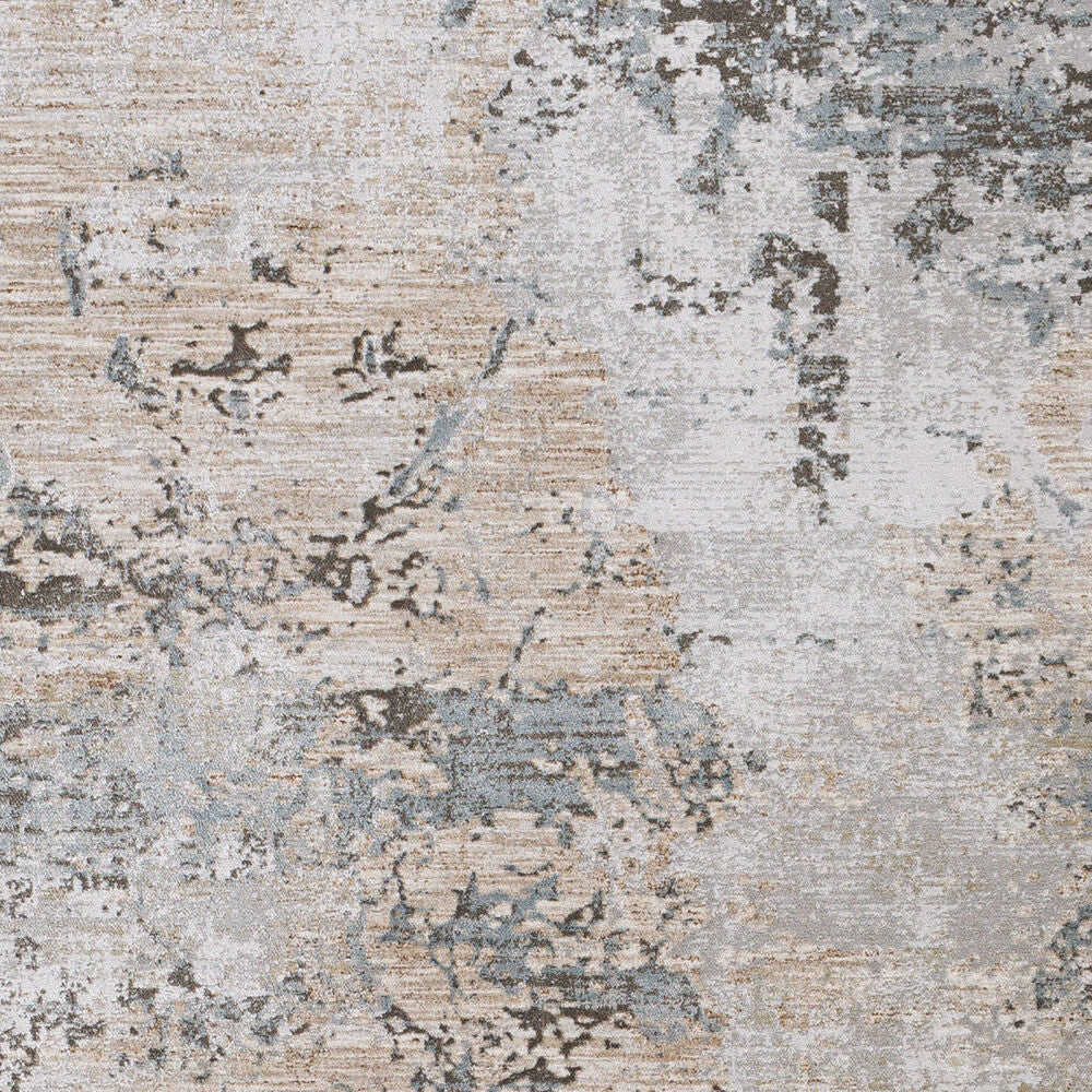 Brunswick Charcoal/White Machine Woven Rug BWK-2308 - swatch
