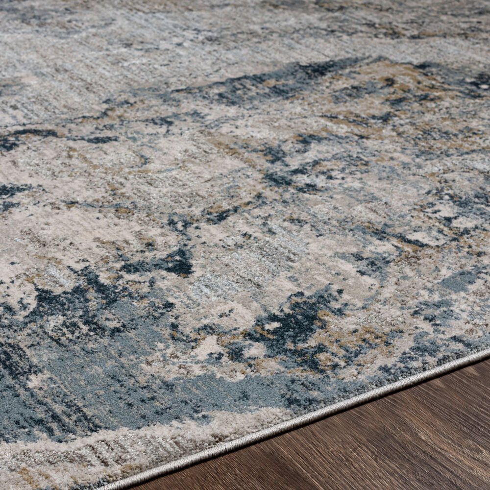 Brunswick Dusty Sage/White Machine Woven Rug BWK-2309 - texture