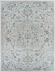 Brunswick Deep Teal/Taupe Machine Woven Rug BWK-2310 - 2'7" x 10'
