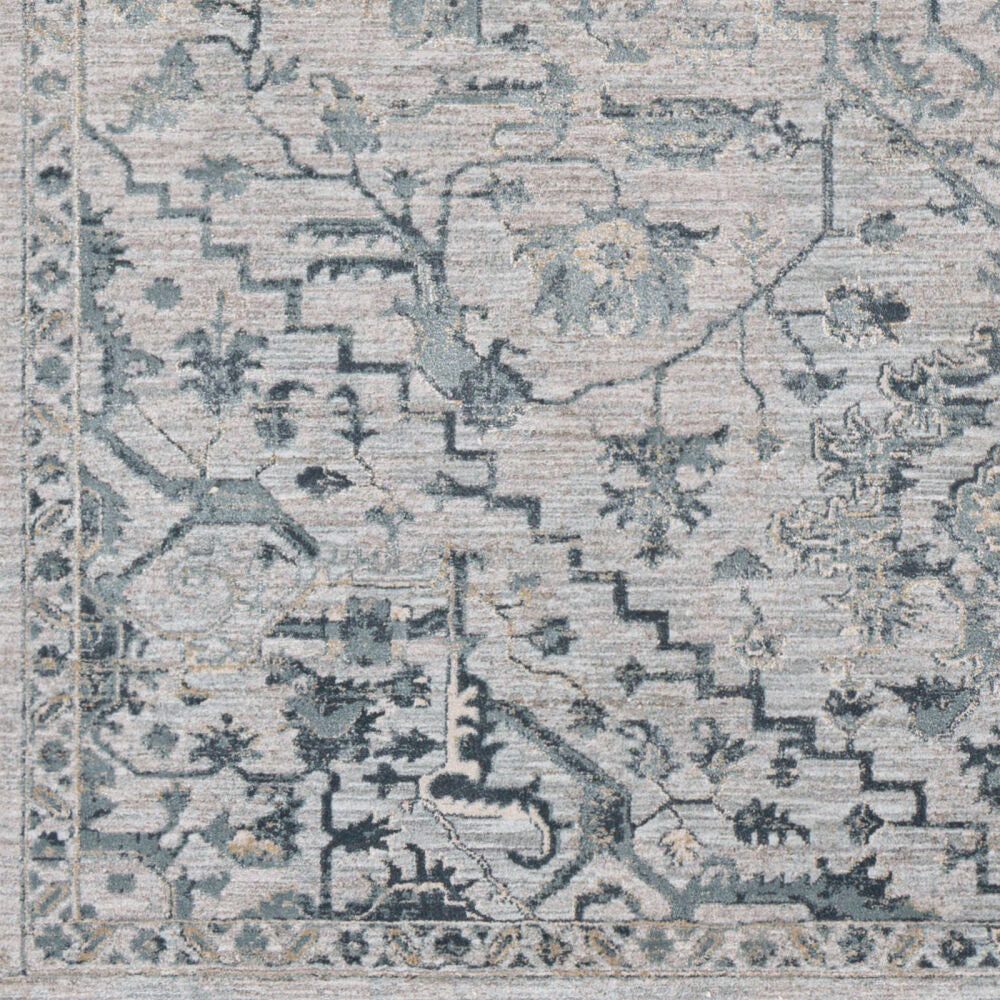 Brunswick Deep Teal/Taupe Machine Woven Rug BWK-2310 - swatch
