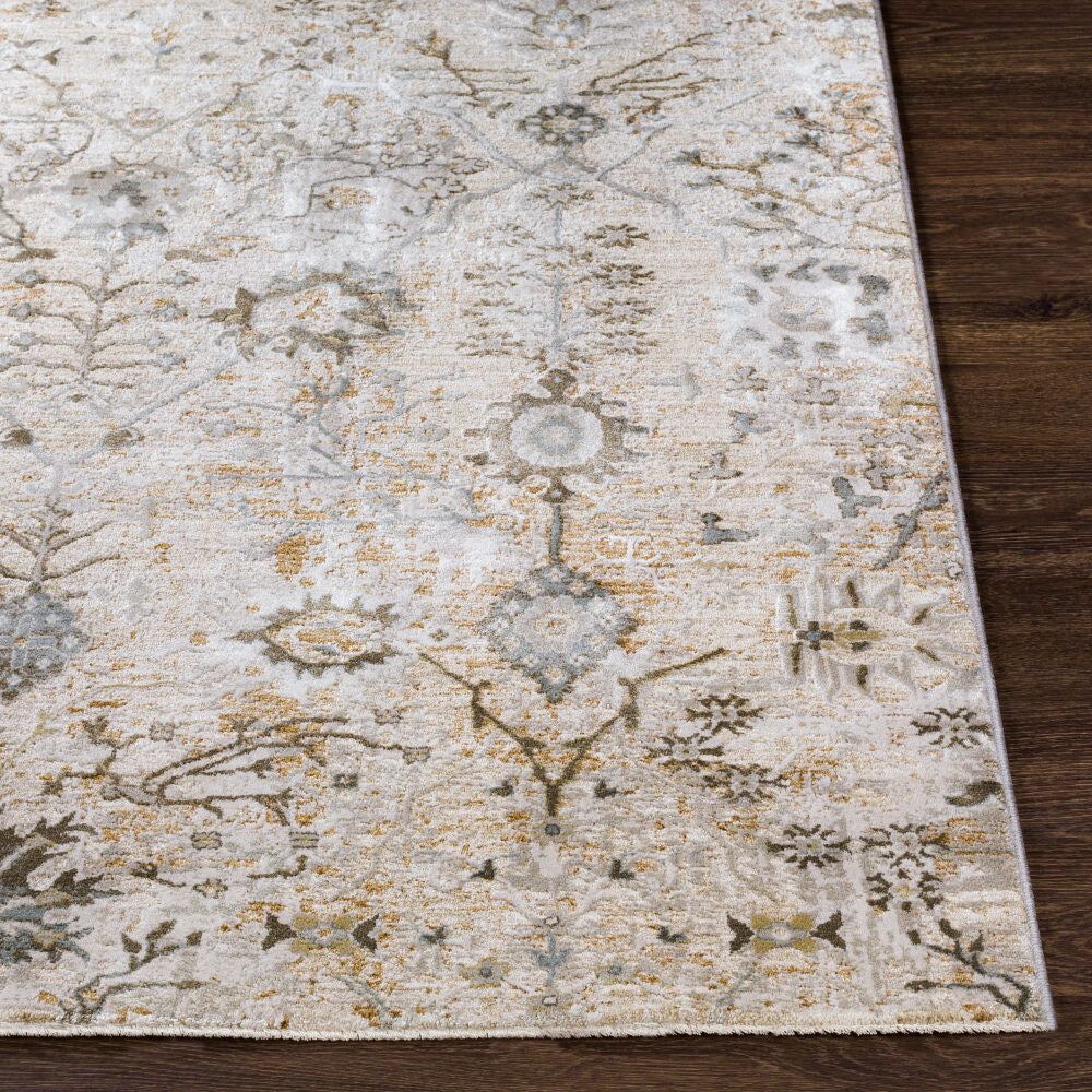 Brunswick Deep Teal/Taupe Machine Woven Rug BWK-2311 - front