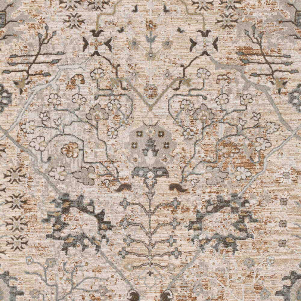 Brunswick Deep Teal/Taupe Machine Woven Rug BWK-2311 - swatch