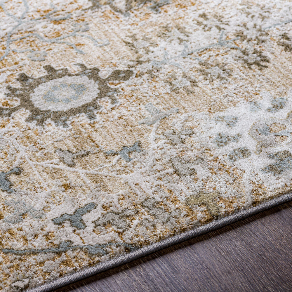 Brunswick Deep Teal/Taupe Machine Woven Rug BWK-2311 - texture