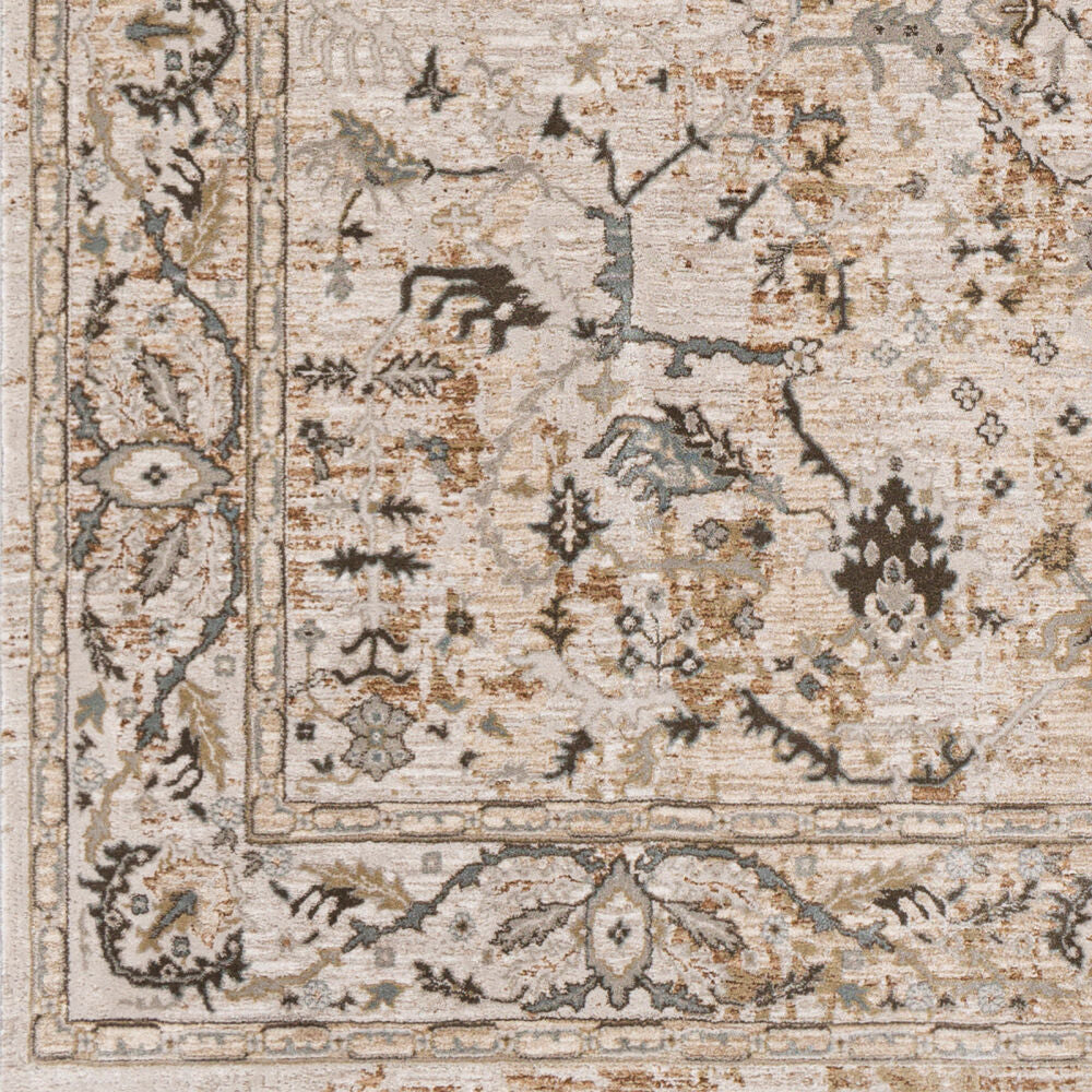 Brunswick Deep Teal/Taupe Machine Woven Rug BWK-2312 - swatch