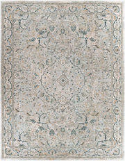 Brunswick Deep Teal/Taupe Machine Woven Rug BWK-2314 - 2'7" x 10'