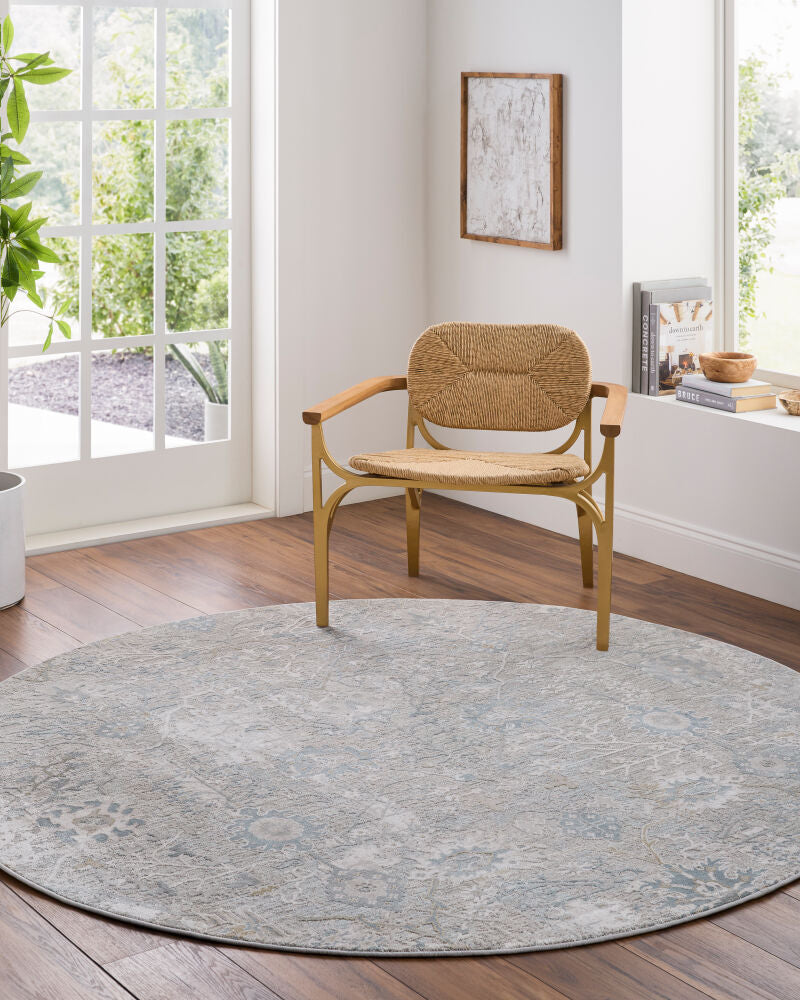 Brunswick Dusty Sage/Taupe Machine Woven Rug - roomscene