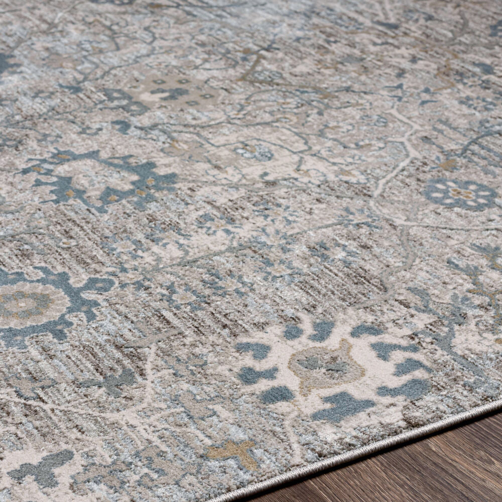 Brunswick Dusty Sage/Taupe Machine Woven Rug - texture