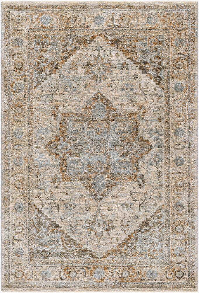 Brunswick Charcoal/White Machine Woven Rug BWK-2318 - 2'7" x 10'