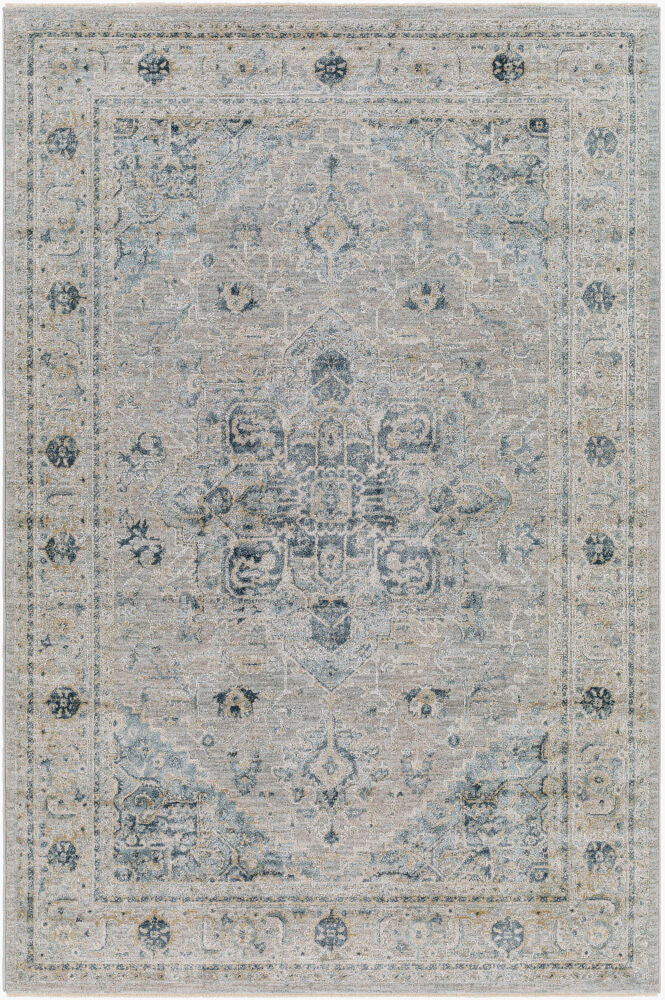 Brunswick Dusty Sage/White Machine Woven Rug BWK-2319 - 2'7" x 10'