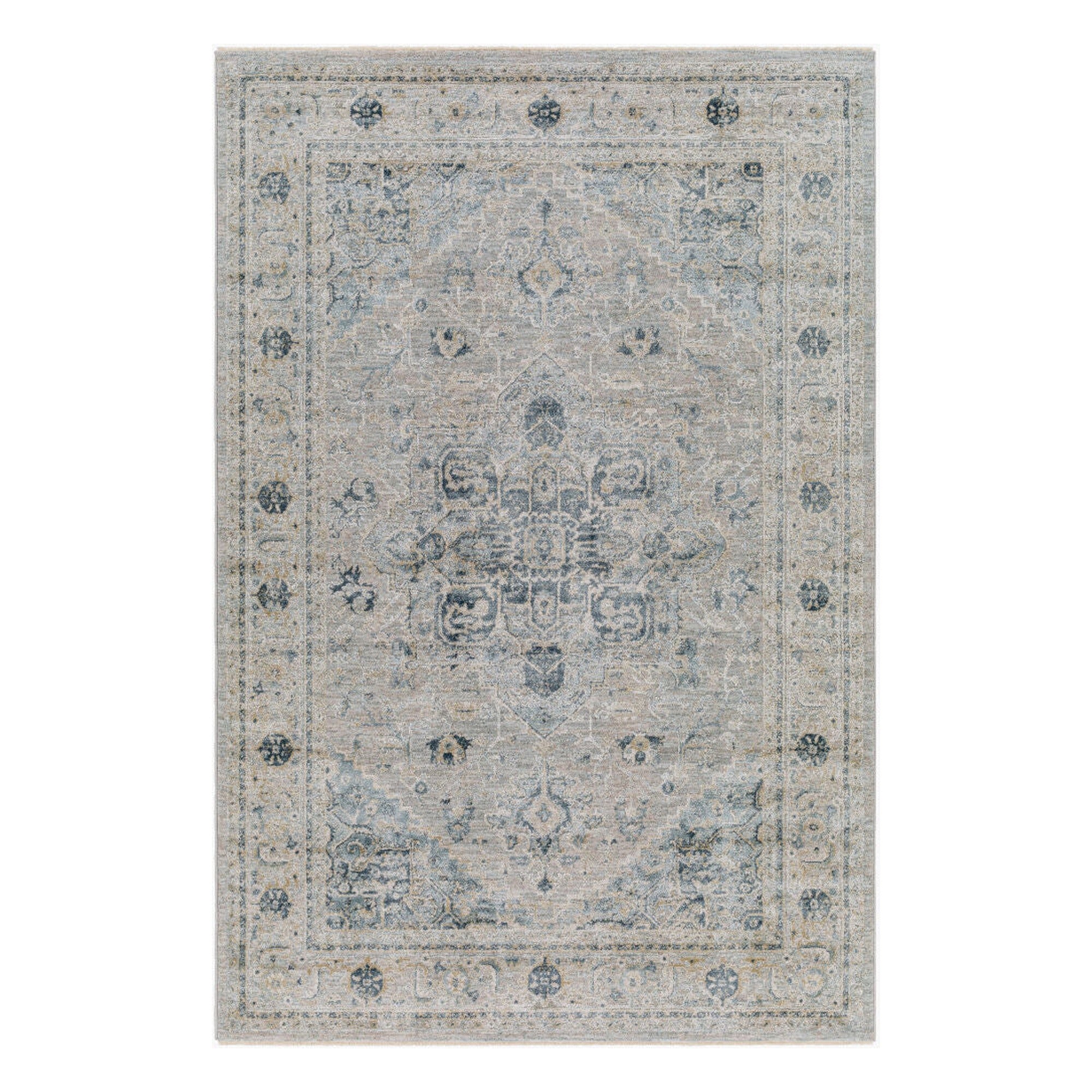 Brunswick Dusty Sage/White Machine Woven Rug BWK-2319 - 2'7" x 10'