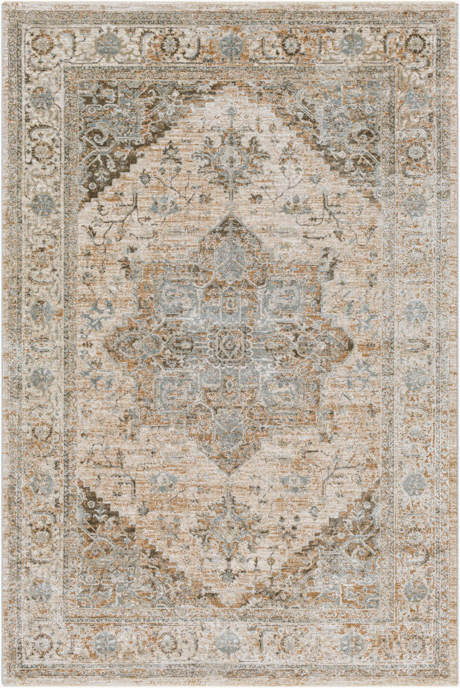 Brunswick Charcoal/White Machine Woven Rug BWK-2320 - 2'7" x 10'