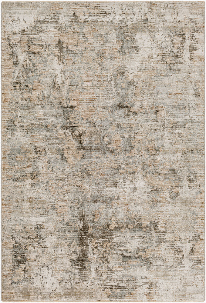 Brunswick Charcoal/White Machine Woven Rug BWK-2321 - 2'7" x 10'
