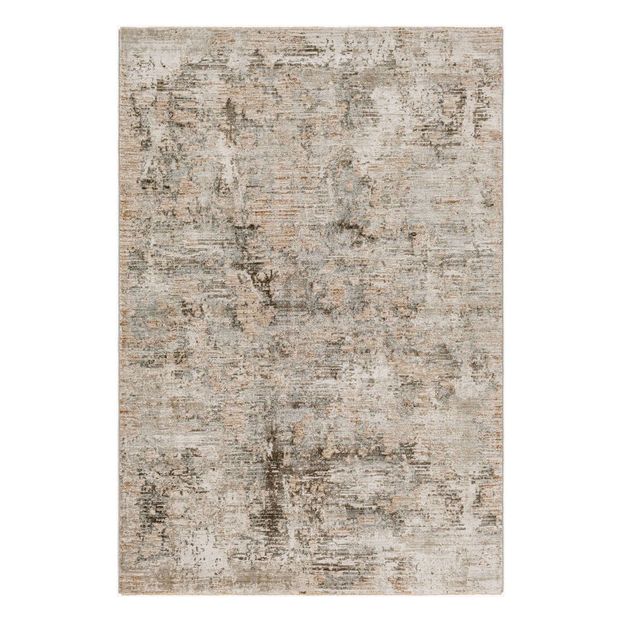 Brunswick Charcoal/White Machine Woven Rug BWK-2321 - 2'7" x 10'