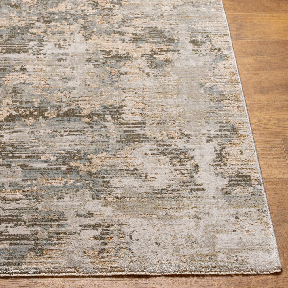 Brunswick Charcoal/White Machine Woven Rug BWK-2321 - front