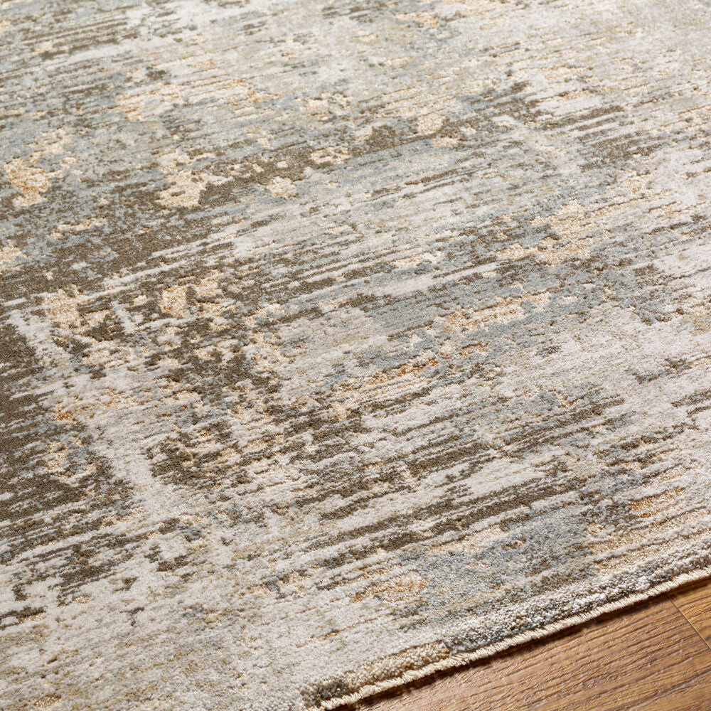 Brunswick Charcoal/White Machine Woven Rug BWK-2321 - texture