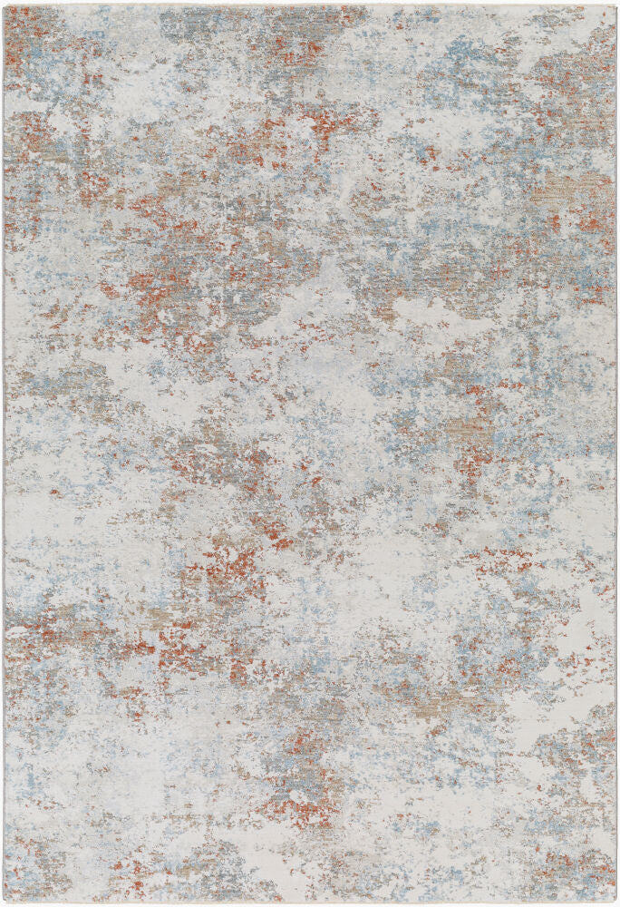 Brunswick Blue/Taupe Machine Woven Rug BWK-2323 - 2'7" x 10'