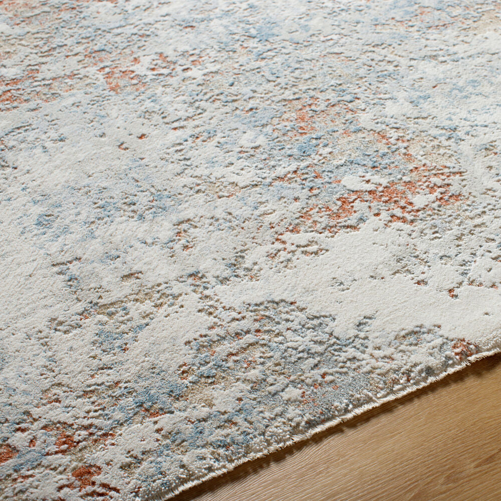 Brunswick Blue/Taupe Machine Woven Rug BWK-2323 - texture