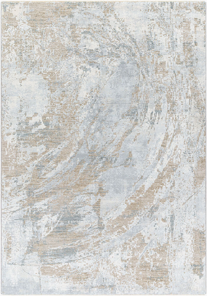 Brunswick Blue/Taupe Machine Woven Rug BWK-2336 - 2'7" x 10'