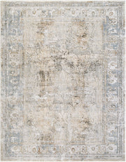 Brunswick Charcoal/Mustard Machine Woven Rug BWK-2340 - 2'7" x 10'