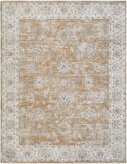 Brunswick Charcoal/Mustard Machine Woven Rug BWK-2343 - 2'7" x 10'