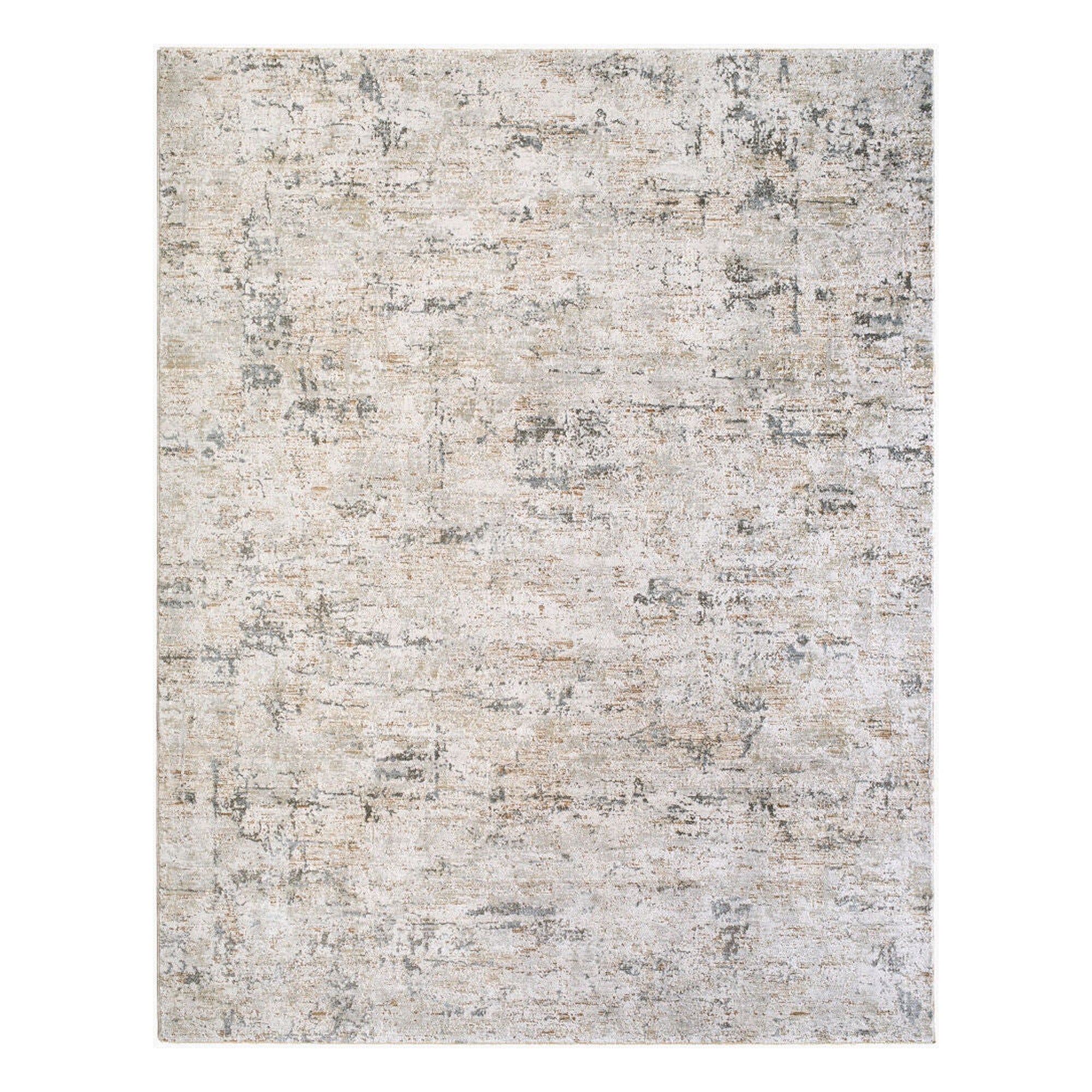 Brunswick Charcoal/Mustard Machine Woven Rug BWK-2350 - 2'7" x 10'