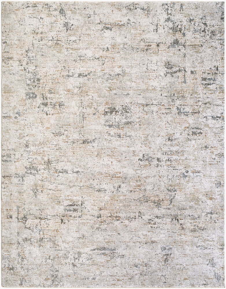 Brunswick Charcoal/Mustard Machine Woven Rug BWK-2350 - 2'7" x 10'