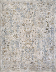 Brunswick Charcoal/Mustard Machine Woven Rug BWK-2351 - 2'7" x 10'