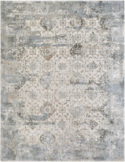 Brunswick Charcoal/Mustard Machine Woven Rug BWK-2352 - 2'7" x 10'