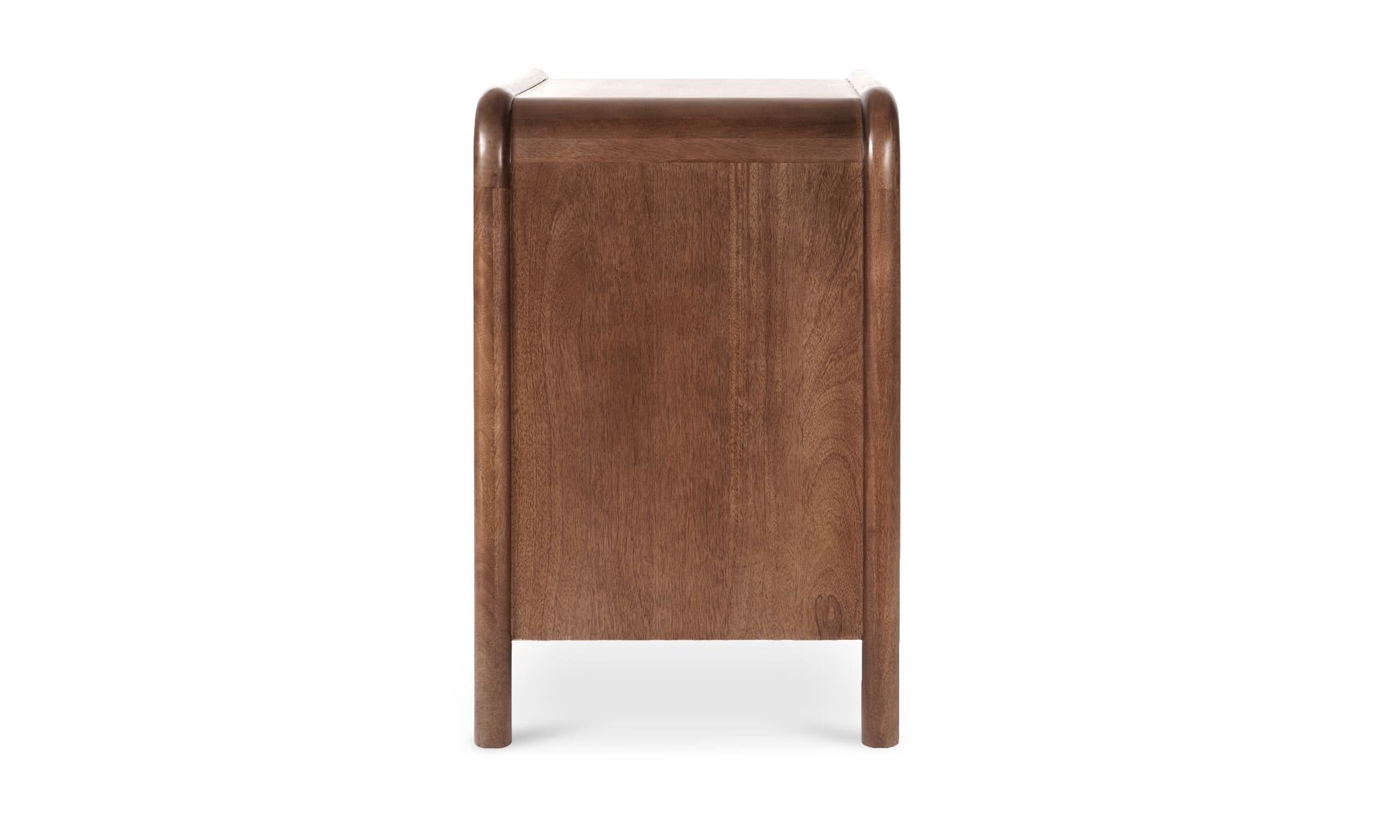 Rye 3 Drawer Nightstand Warm Brown by Moe's Home Collection - view 11