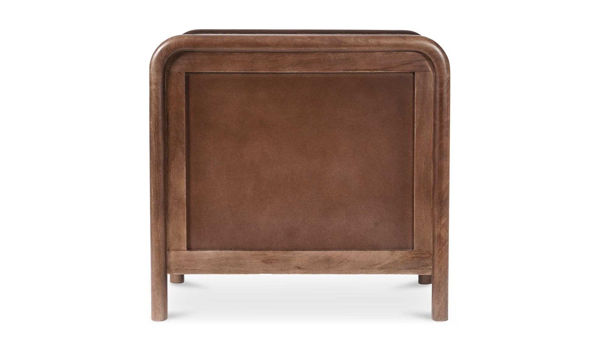 Rye 3 Drawer Nightstand Warm Brown by Moe's Home Collection - view 12
