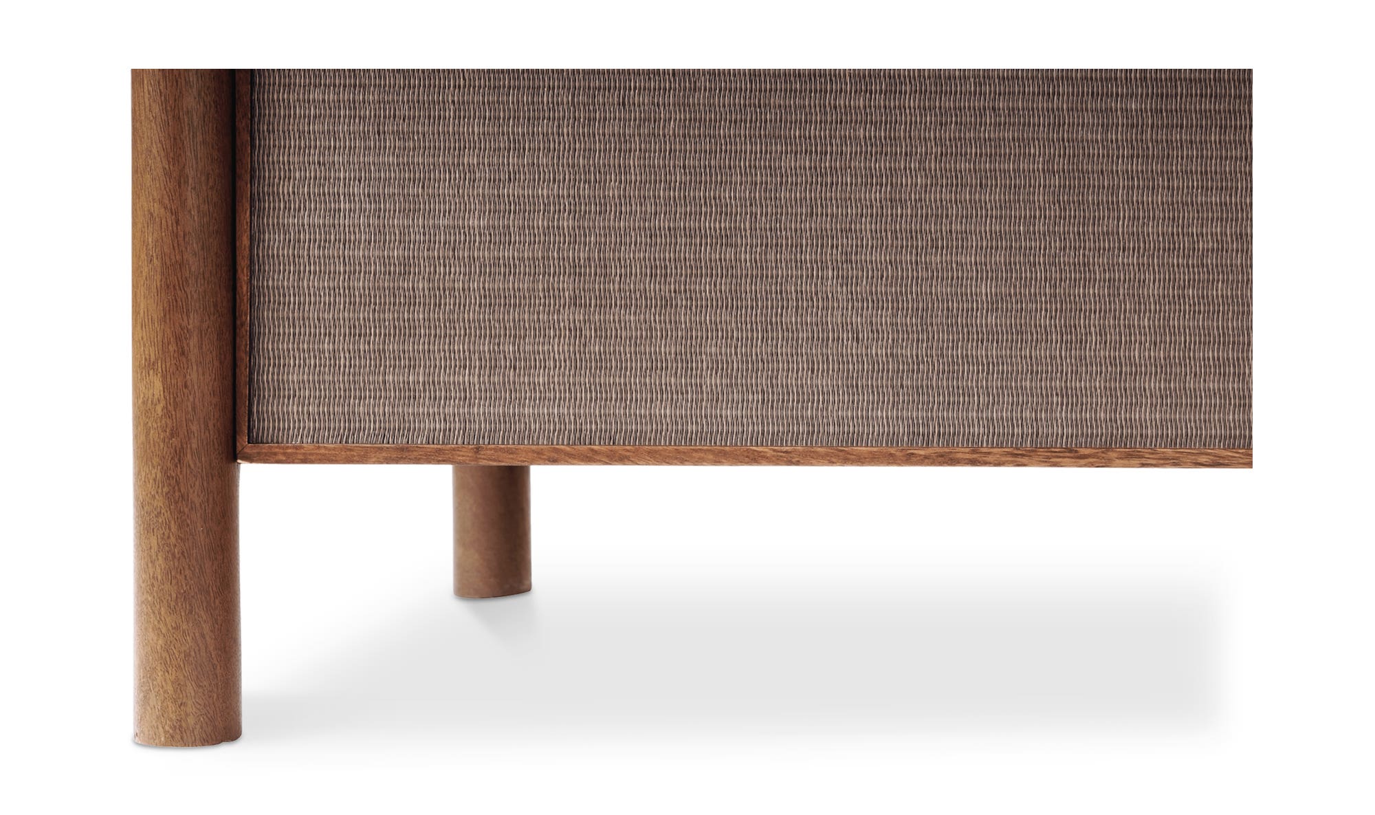 Rye 3 Drawer Nightstand Warm Brown by Moe's Home Collection - view 15