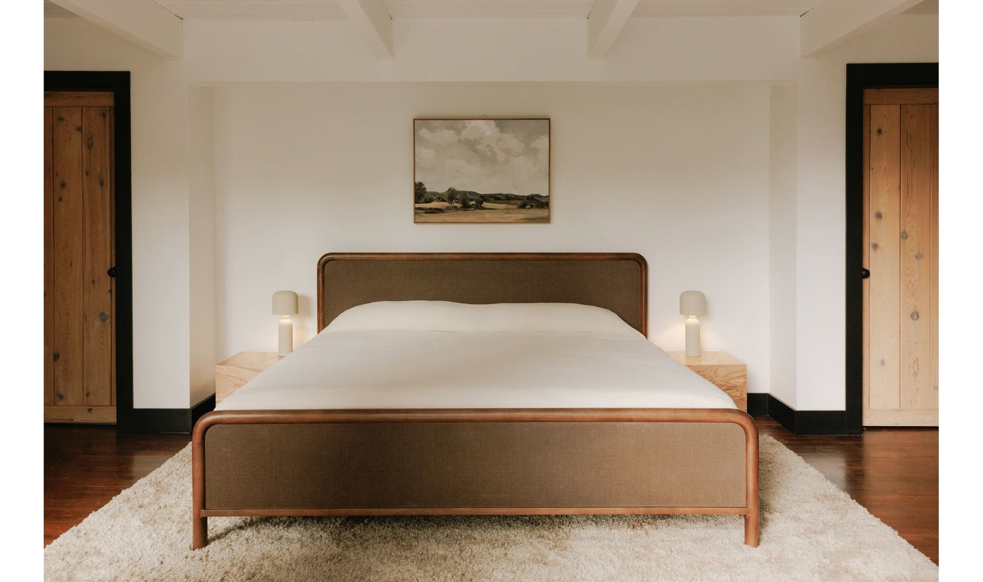 Rye King Bed Warm Brown by Moe's Home Collection - view 7