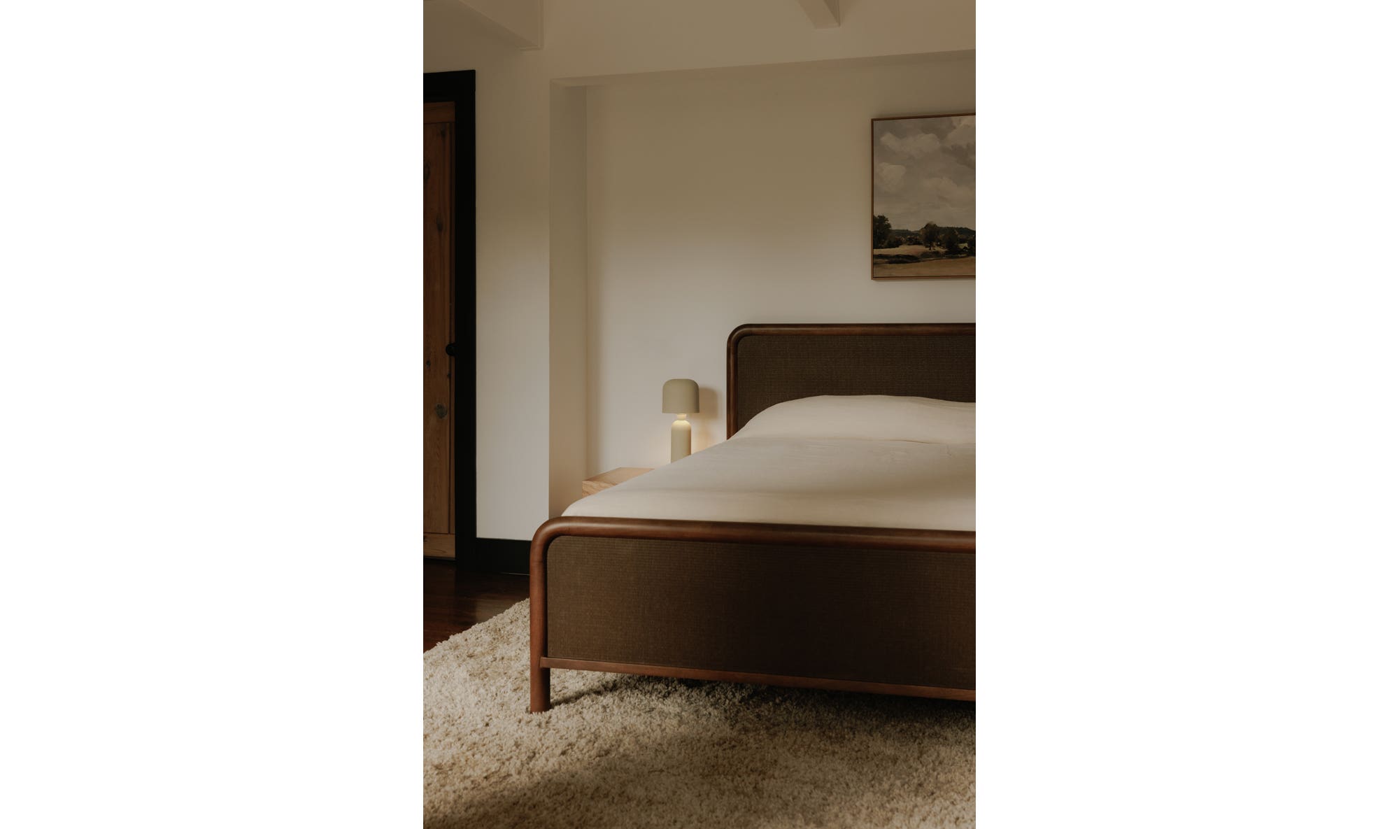 Rye King Bed Warm Brown by Moe's Home Collection - view 8